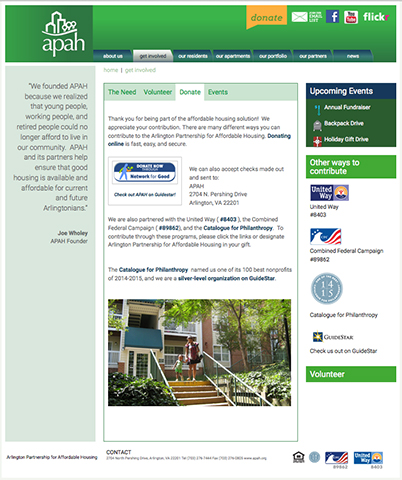 APAH Website