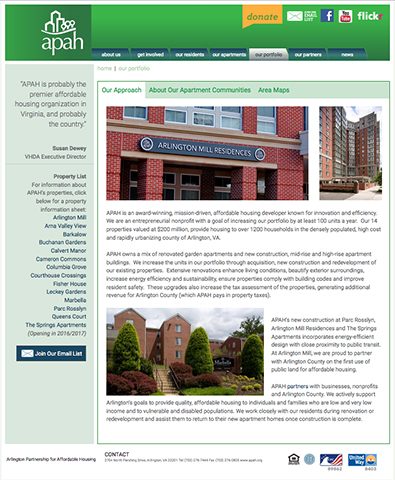 APAH Website